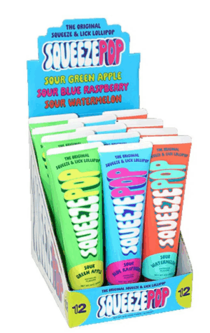 Iconic Squeeze Pop Assorted Flavors 4oz 12ct